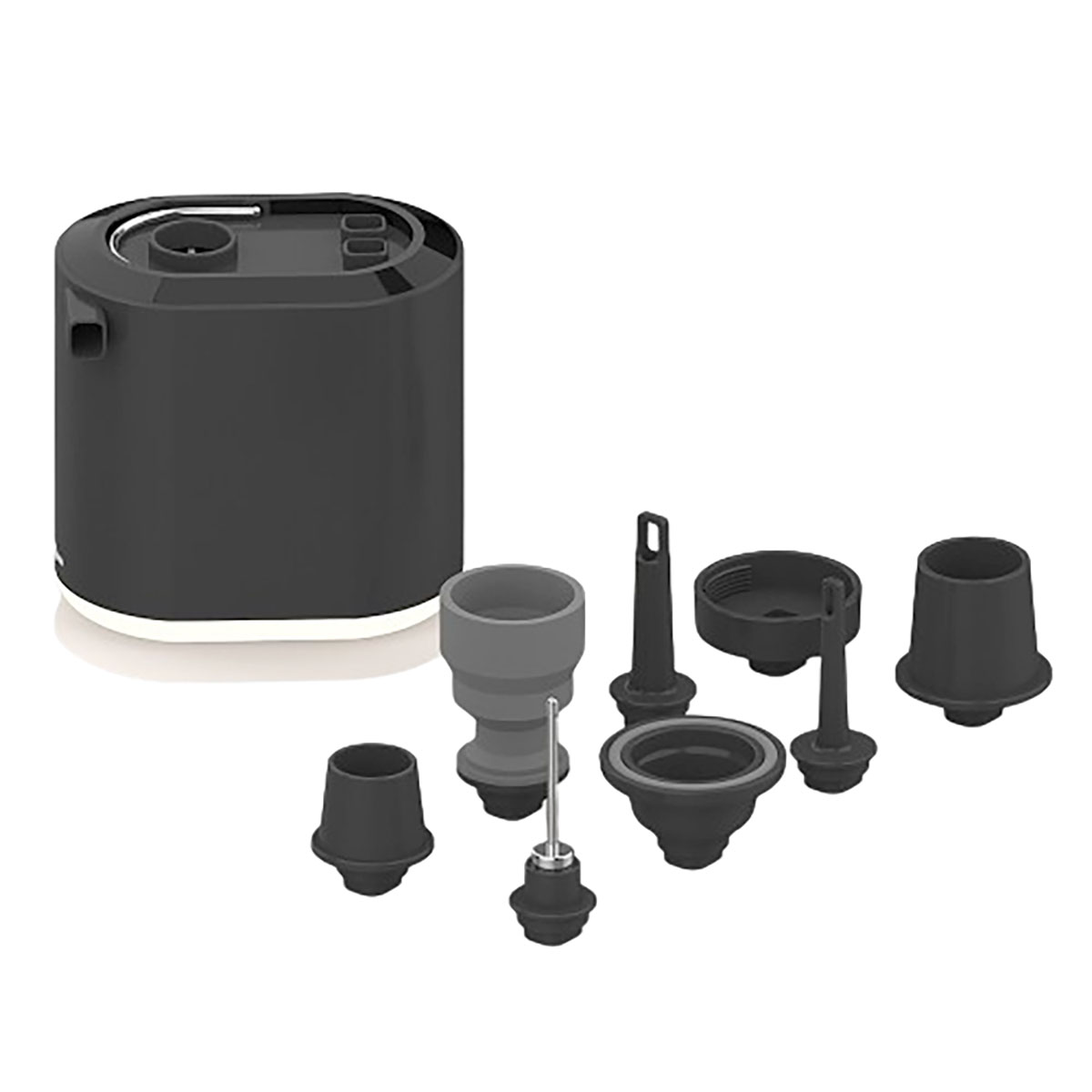 Zummy 4 in 1 Portable Wireless Waterproof Outdoor Air Pump  - Black