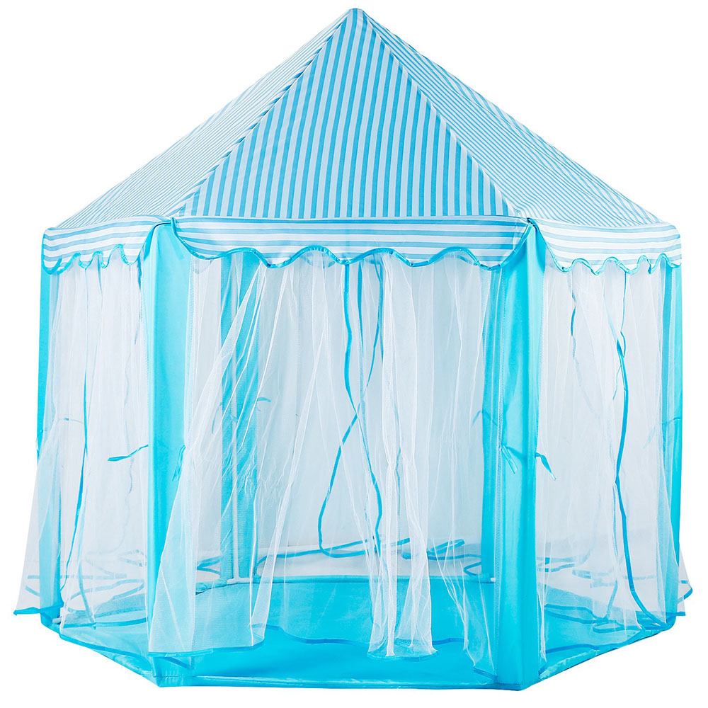 Kids' Dream Castle Play Tent with Storage Bag - Blue