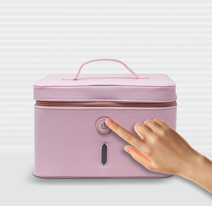 U-Clean Portable UV Light Sanitizing and Disinfection Bag - Pink