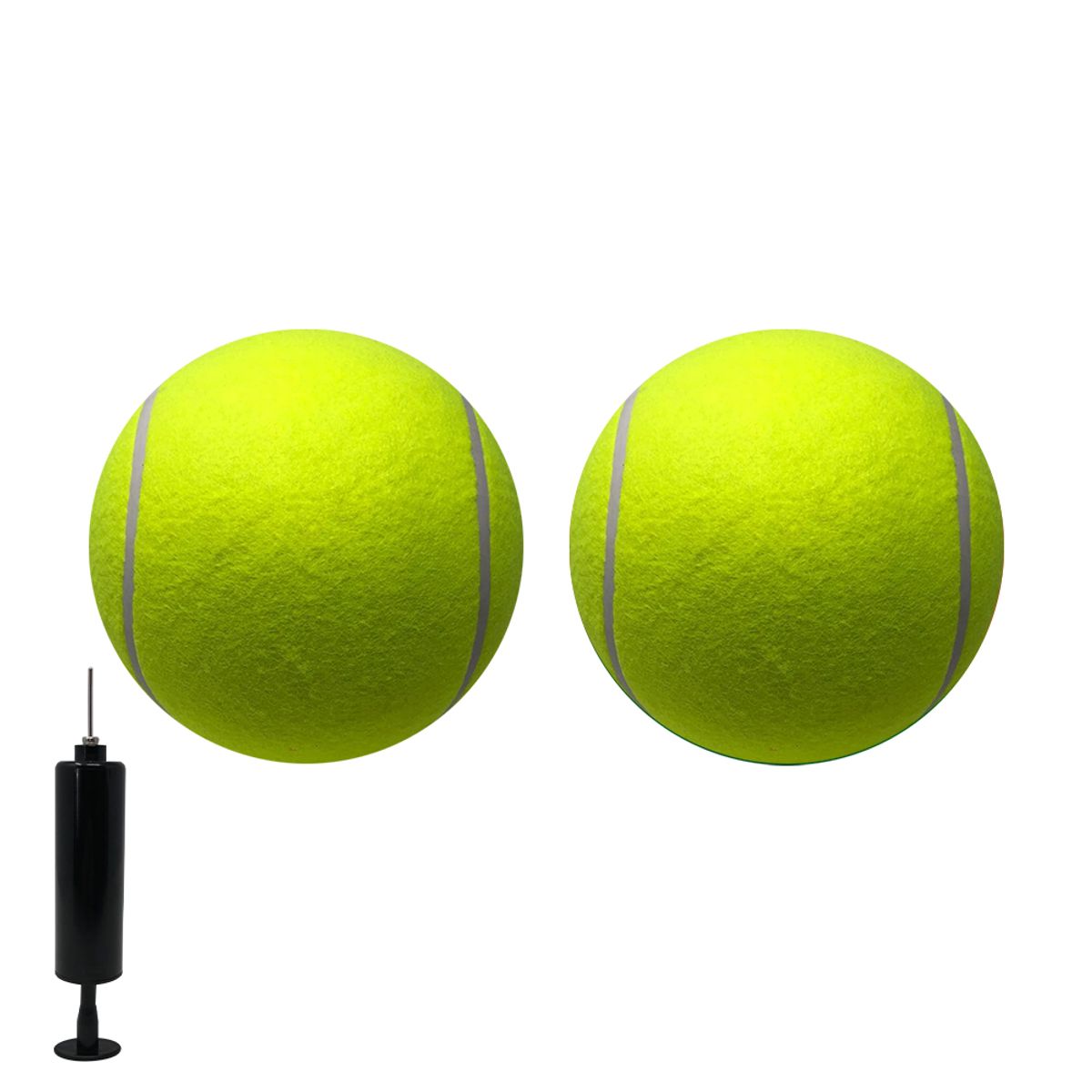 Jumbo 7-Inch Tennis Ball (2-Pack) - Jumbo Tennis Ball 2 Yellow balls