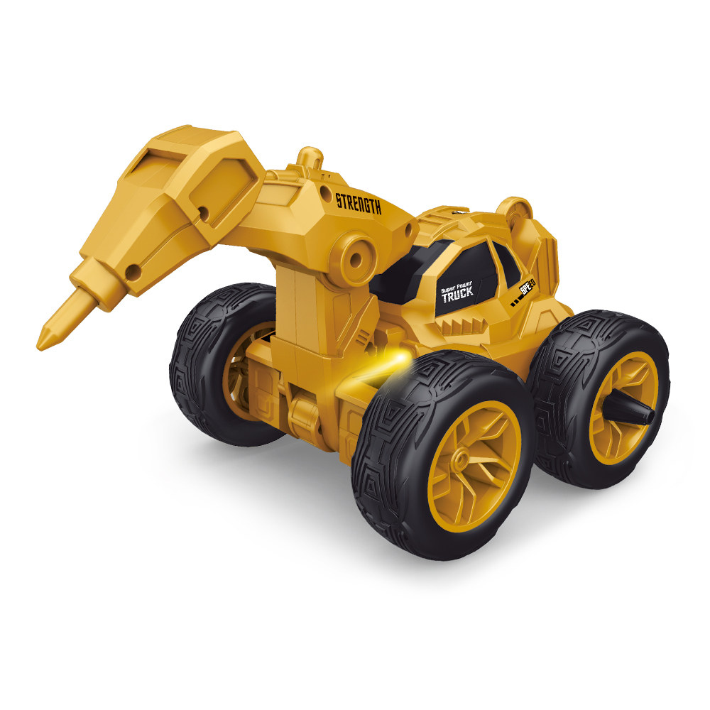 Kids' Remote Control 360-Degree Stunt Trucks & Cars - Remote Control Stunt Ground Drilling Tru