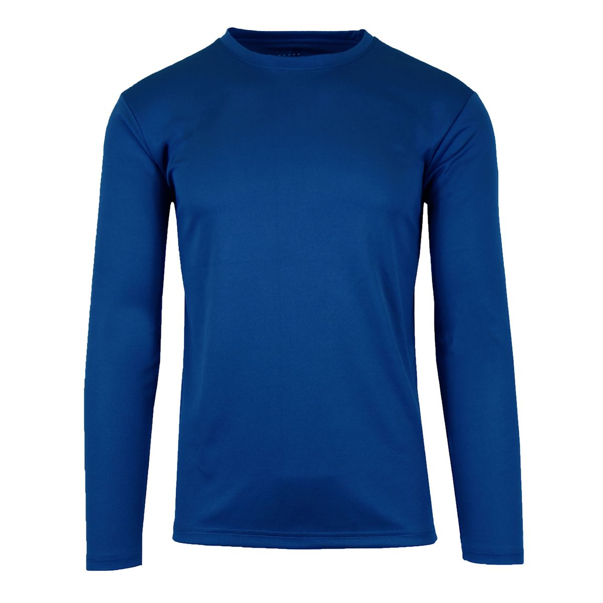 Men's Moisture-Wicking Long Sleeve Performance Tee (1- or 3-Pack) - MLPT-104 - NV - 2XL