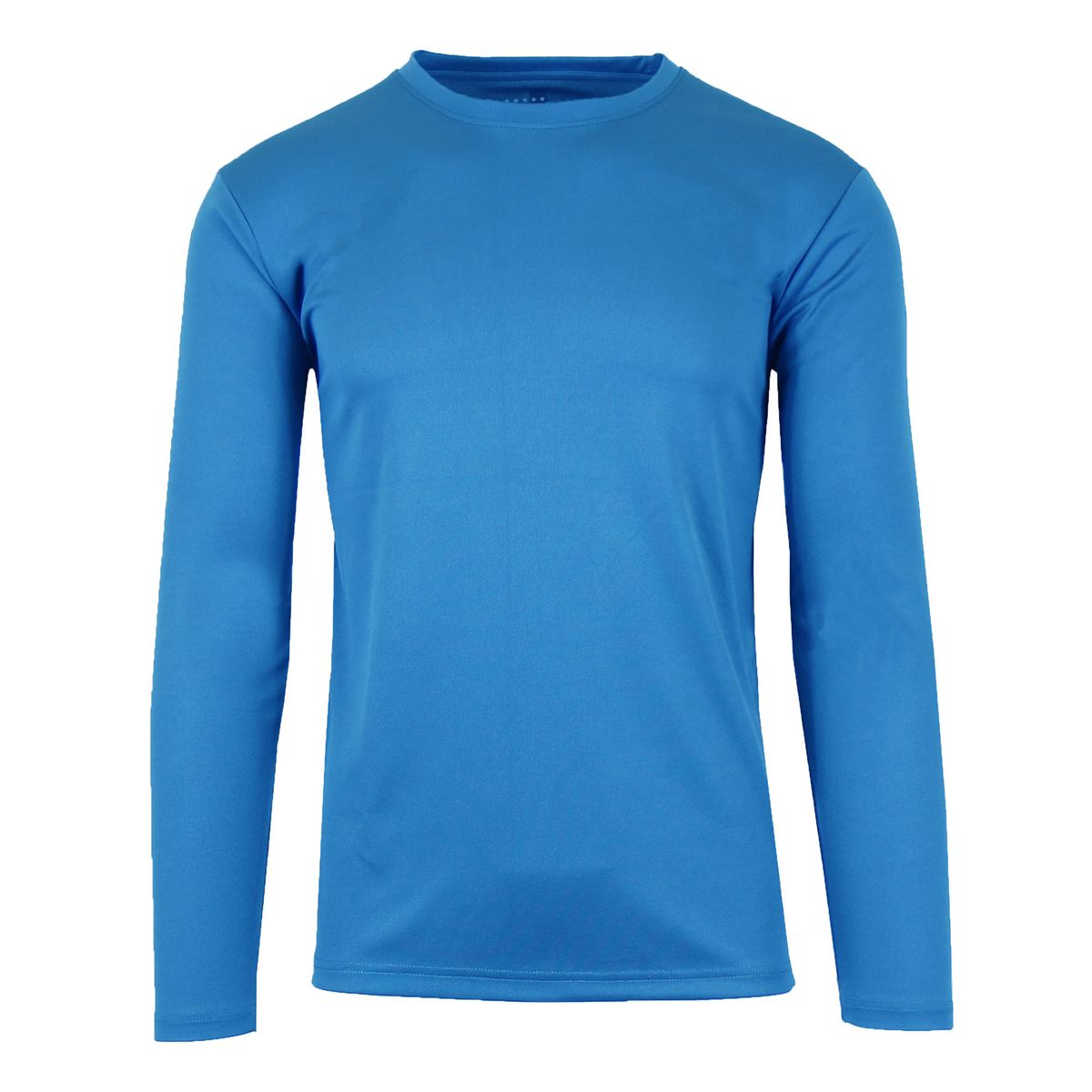 Men's Moisture-Wicking Long Sleeve Performance Tagless Tee (1- or 3-Pack) - MLPT-104 - MB - XL