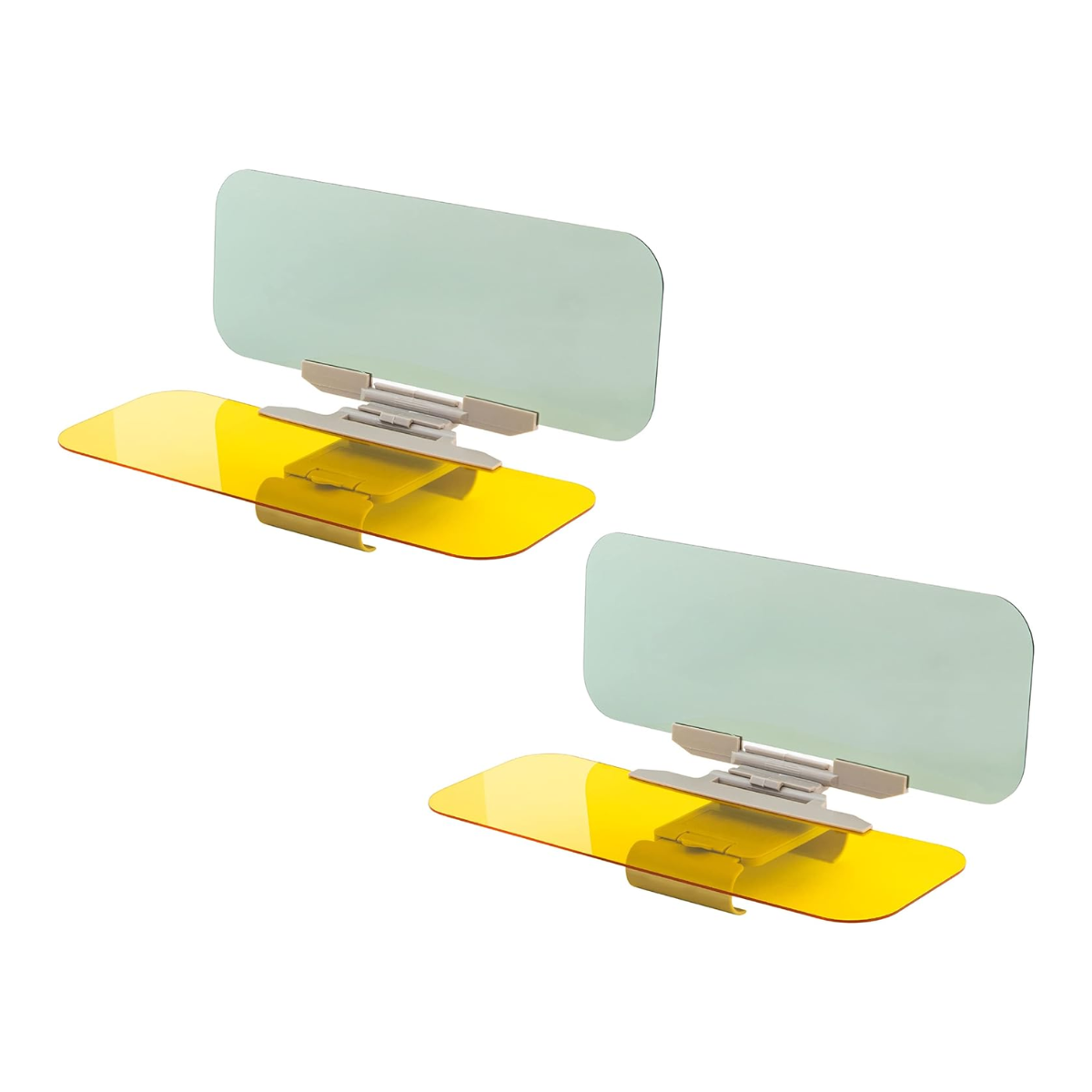 Zone Tech&reg; Day and Night Anti-Glare Car Windshield Visor (1- or 2-Pack) - Day And Night Anti-Glare Car Visor 2Pack