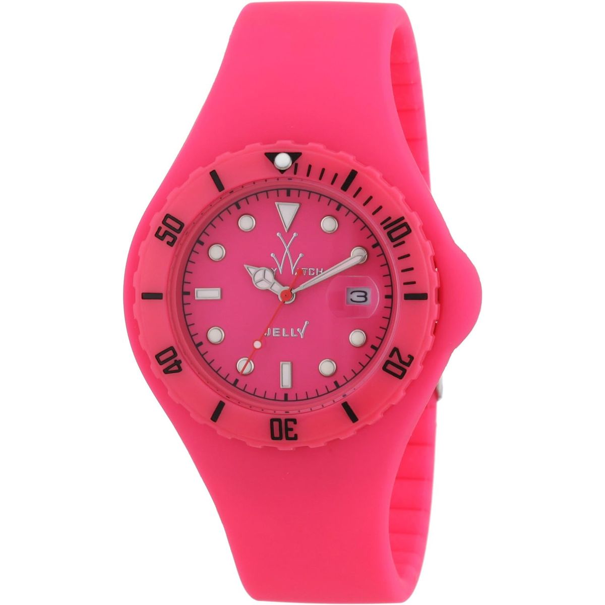 Toy Watch Women's Jelly Green Dial Watch - JY05GR - Pink