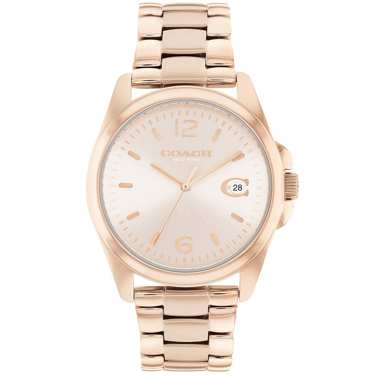 Coach Women's Greyson Watch - Rose Gold