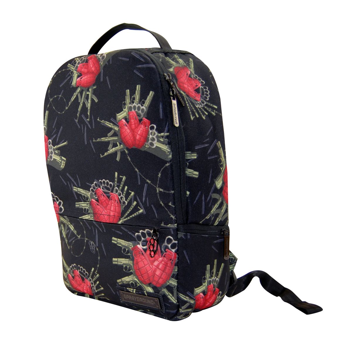 Fashion Patterned Backpack - Flower Bomb