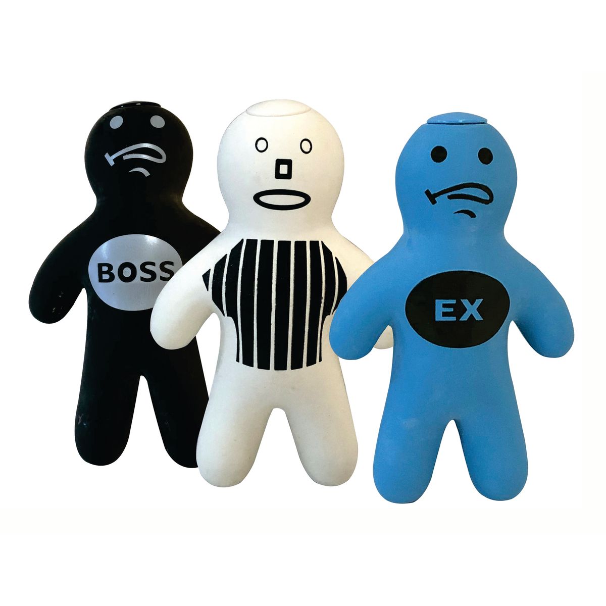 Maltose-Filled Stress Relief Toys (Set of 3) - Voodoo Dolls