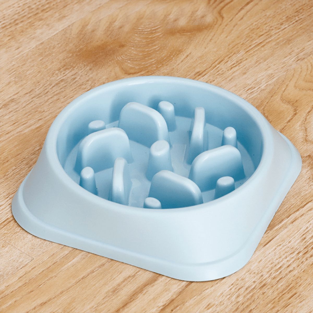 Slow Feeder Dog Bowl - Blue
