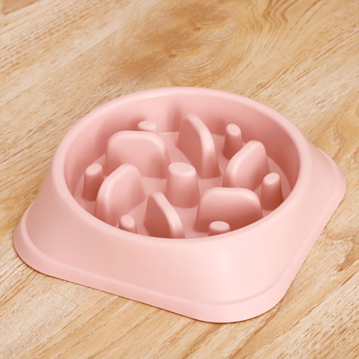 Slow Feeder Dog Bowl - Pink