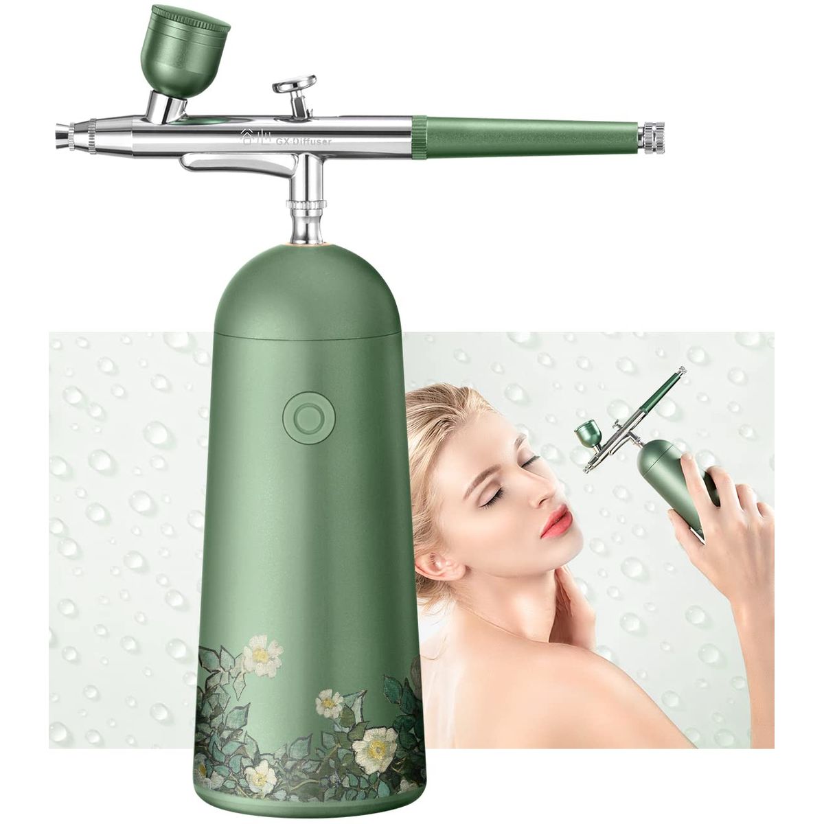 GX Nano Hydrating Mist Sprayer Facial Steamer -  Vangogh Wild Roses
