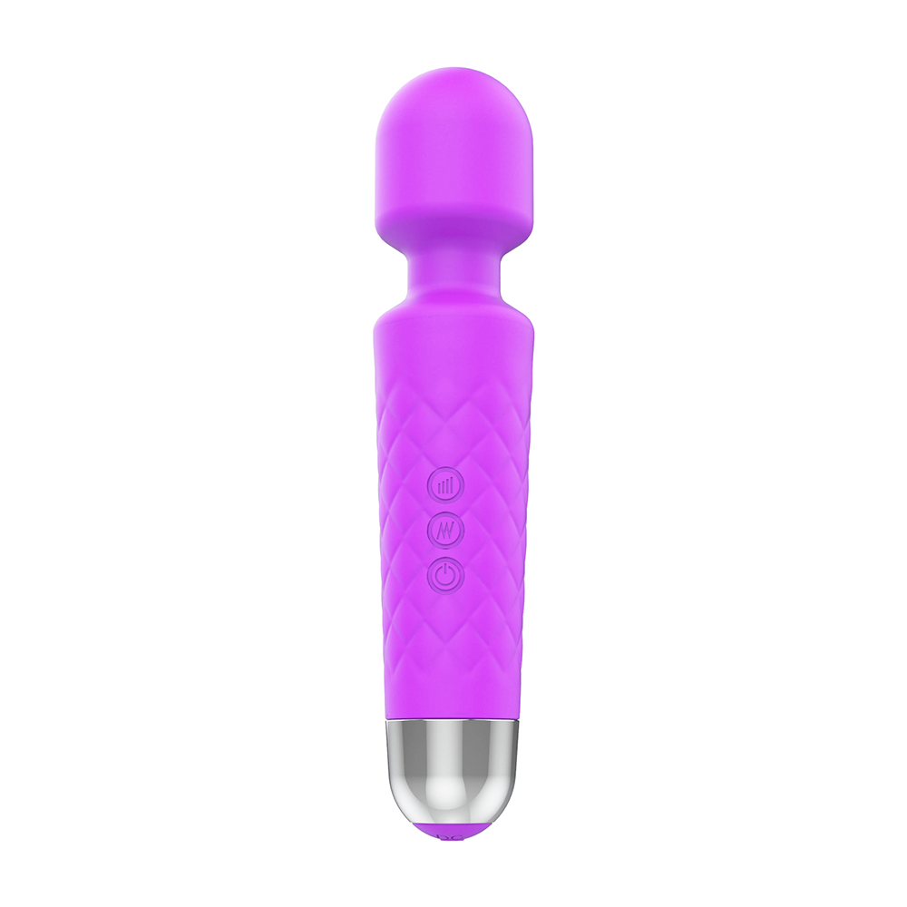 Magic Powerful Waterproof Wand Massager - Purple