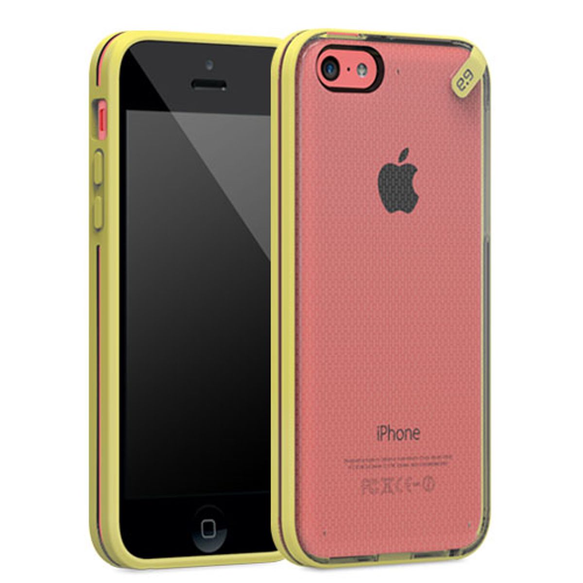 PureGear Slim Shell Protective Cell Phone Case for iPhone 5C - Yellow