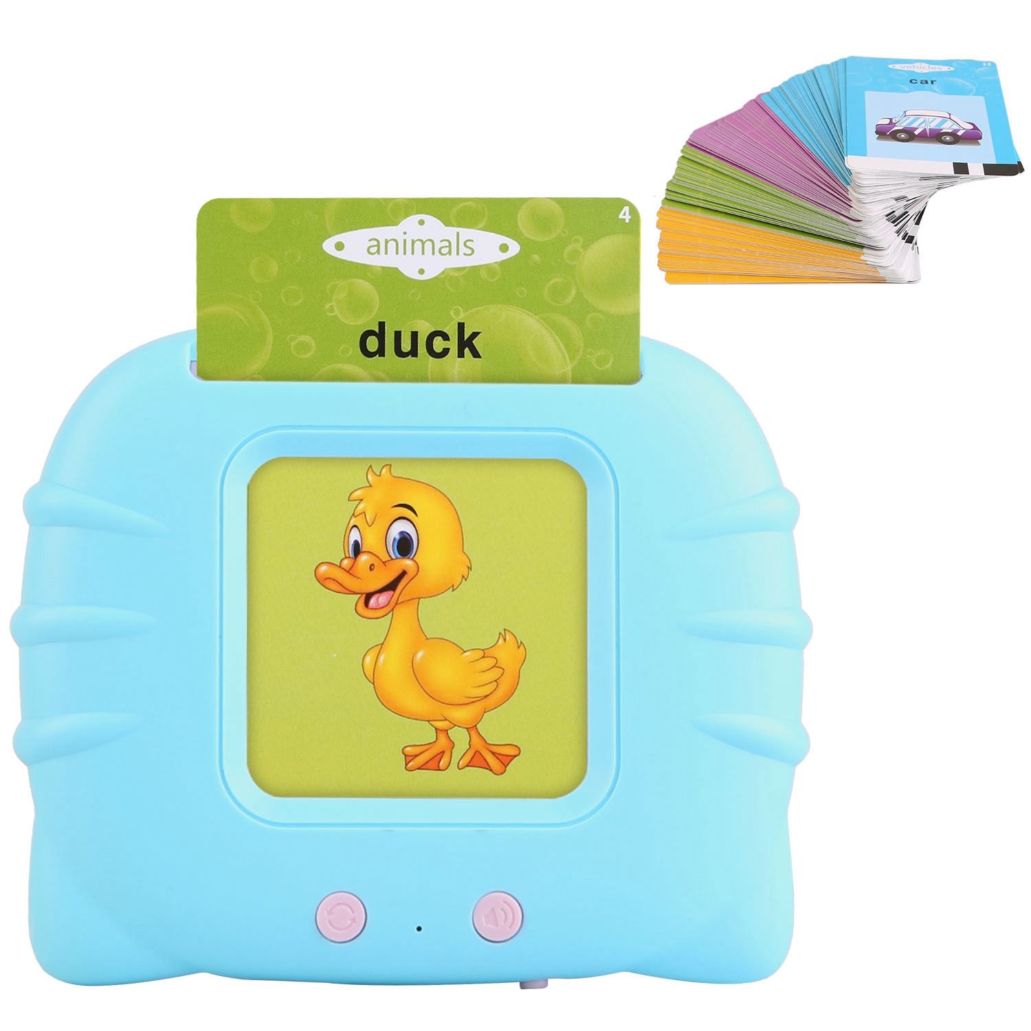 iMounTEK® Electronic Talking Flash Cards - iMounTEK Electronic Flash Cards BLUE