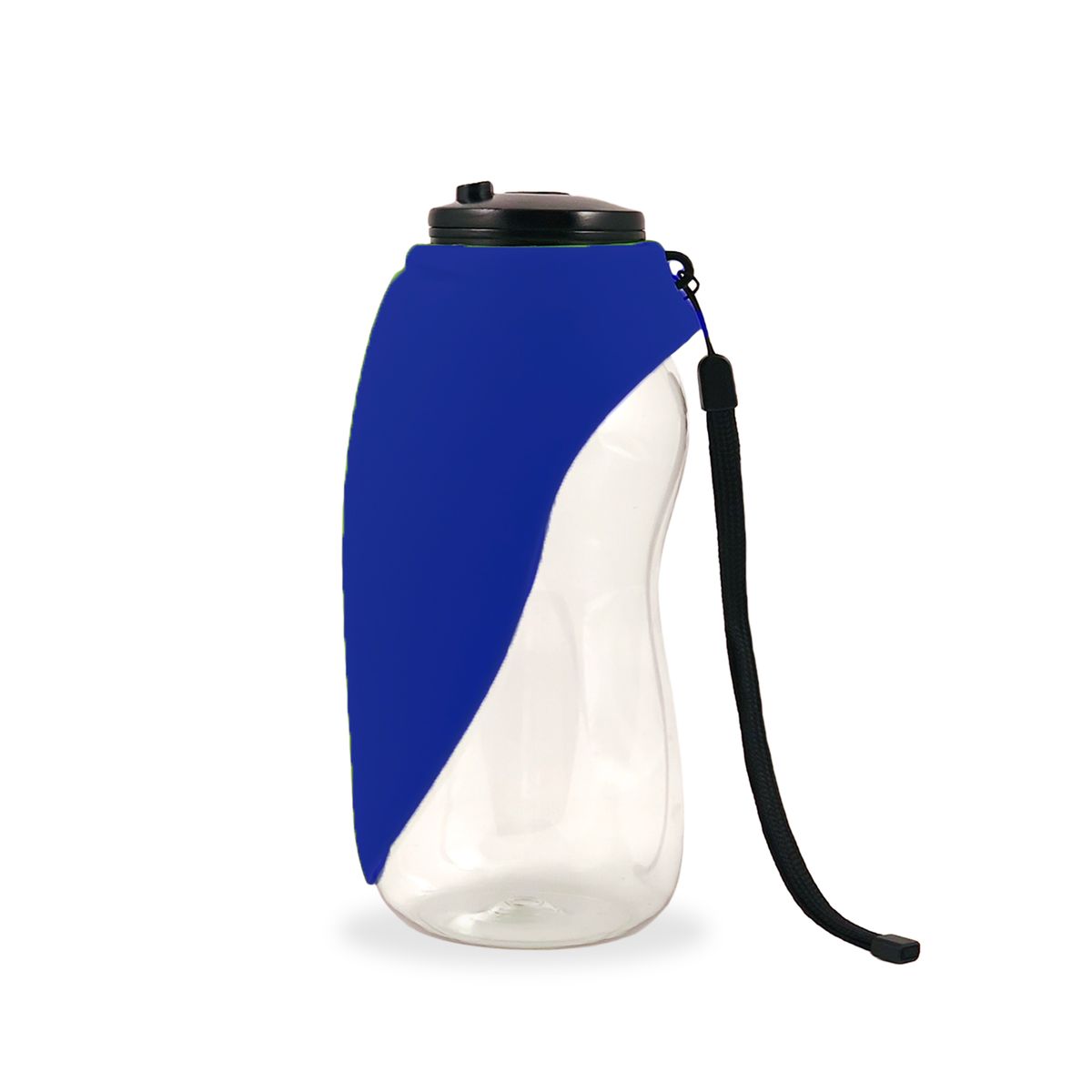 Fold-a-Bowl Portable Pet Water Bottle and Bowl - Fold-A-Bowl - Blue