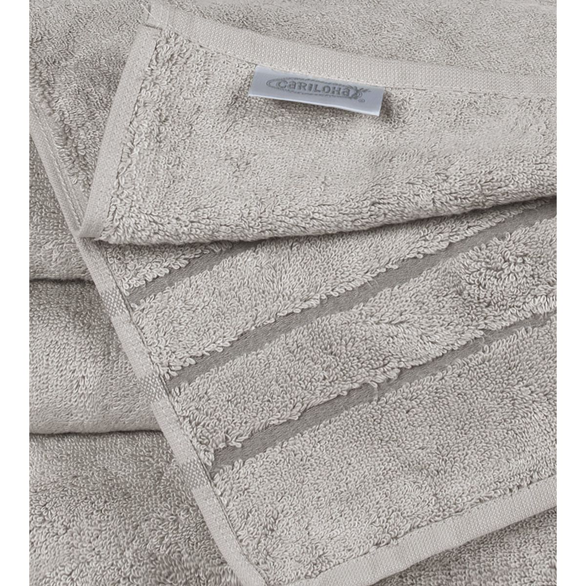 Cariloha&reg; Bamboo Hand Towel Set, 3 pc. - Bamboo Hand Towel Set - Harbor Gray by Cariloha for Unisex - 3 Pc Towel