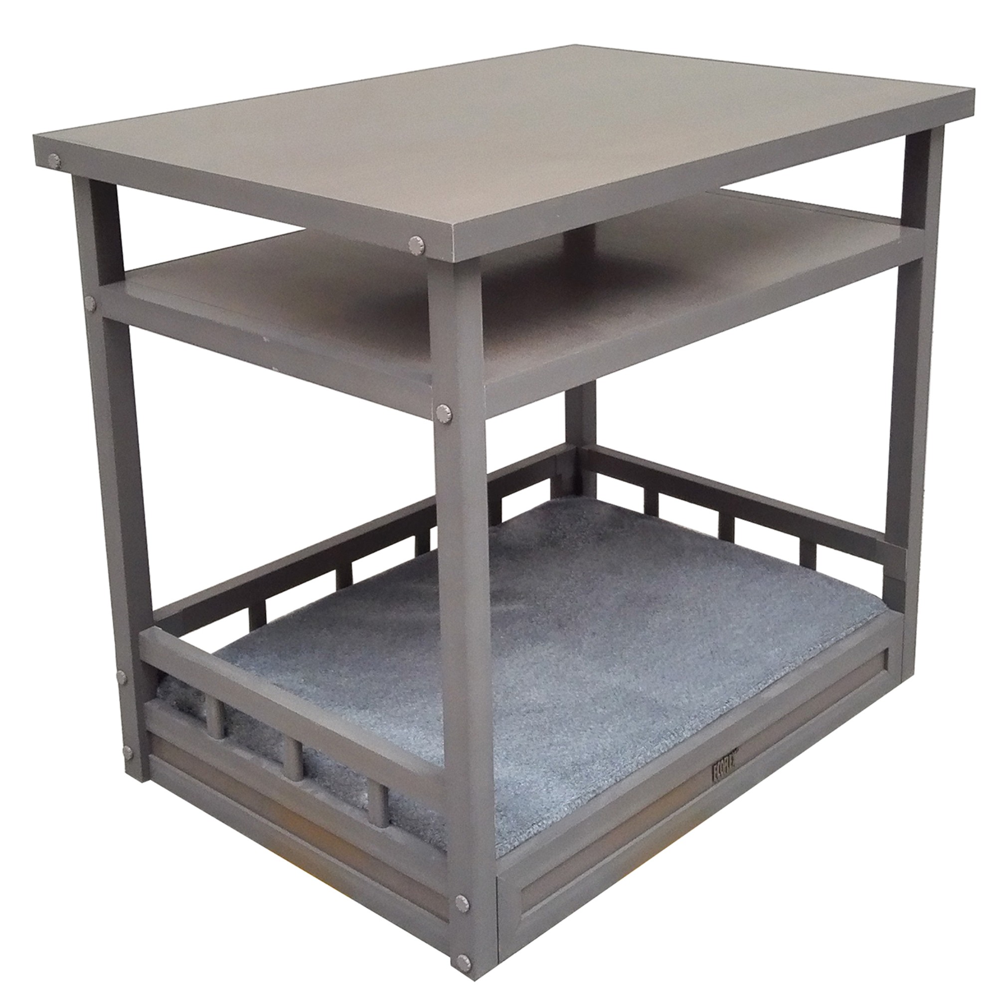 New Age Pet&trade; ECOFLEX&reg; Dog Bed Nightstand - Grey
