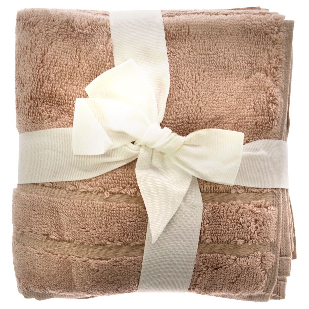 Cariloha&reg; Bamboo Washcloth Set (Set of 3) - Bamboo Washcloths Set - Blush by Cariloha for Unisex - 3 Pc Towel