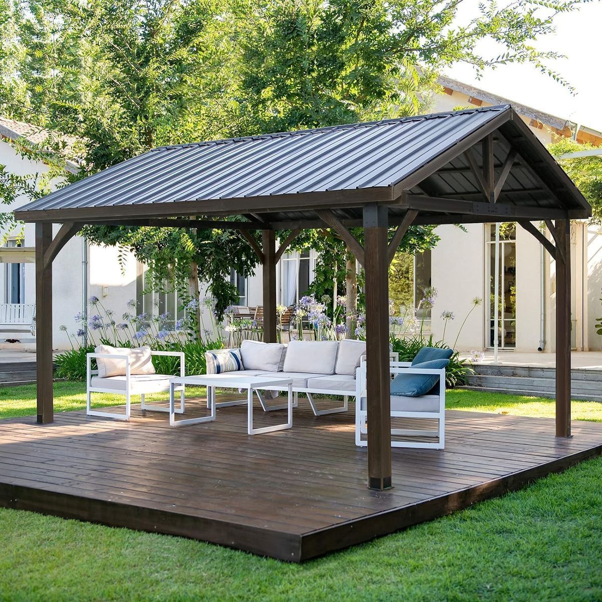 14- x 12-Foot Hardtop Gazebo - 16164CO-UG01