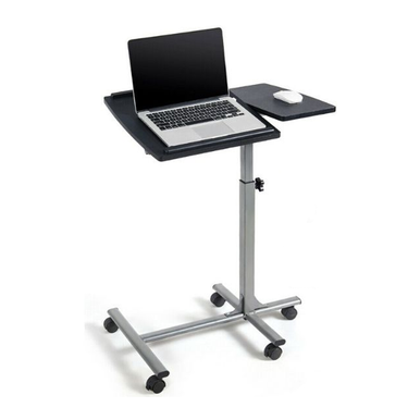 Adjustable Angle & Height Rolling Laptop Desk