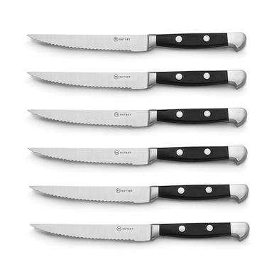 Photos - Cutlery Knife Outset Outset Steakhouse Knives  OUTSETKNIVES(Set of 6)