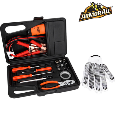Armor All® 30-Piece Emergency Portable Roadside Assistance Kit