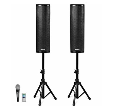 Sonart™ 2000W Bi-Amplified BT Speakers (Set of 2)