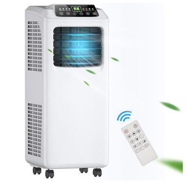 Portable 8,000BTU AC/Dehumidifier with Remote
