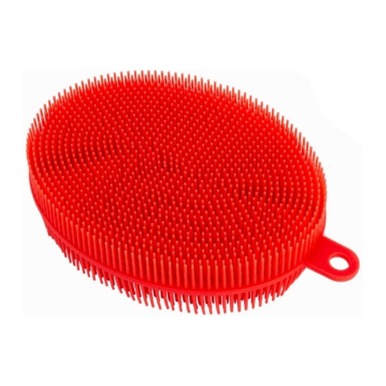 Large Silicone Bristle Scrubbing Pad (2-Pack)