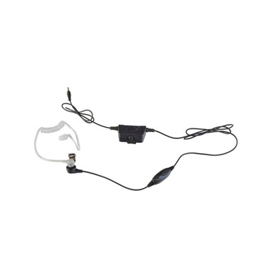 Milicom Acoustic Tube, Smart 2-In-1, Single EarPhone/PTT Headset