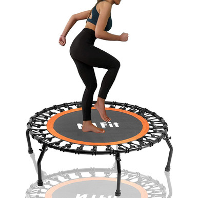 Rebounder 40-Inch Fitness Trampoline with Folding Legs by N1Fit®