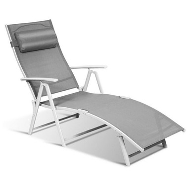 Folding Chaise Lounge Chairs with Cushions (Set of 2) - SOLD-OUT-PLACEHOLDER-DUMMY