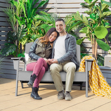 2-Person Patio Adirondack Chair