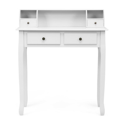 Mission Home Computer Desk with Removable Organizer - Black