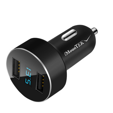 iMounTEK&reg; Dual USB Car Charger Adapter