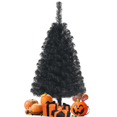 3-Foot Unlit Artificial Mini Black Tree
