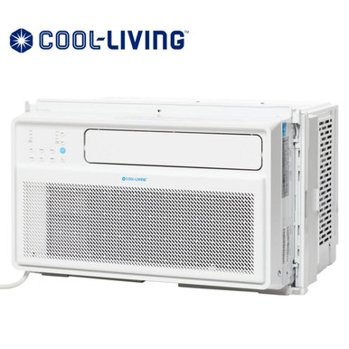 Cool-Living Window Air Conditioner with Digital Display and Remote