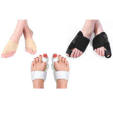 Adjustable Orthopedic Bunion Corrector Toe Splint Support (6-Pack)