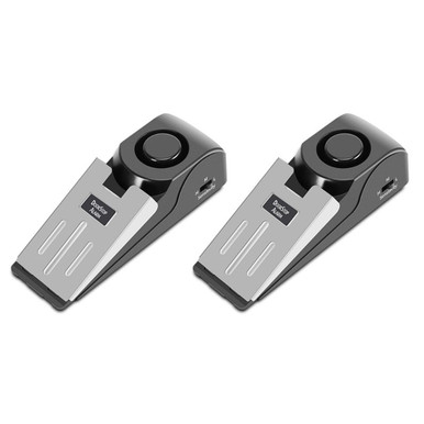 Floor Wedge/Door Stopper Security Alarm (2-Pack)