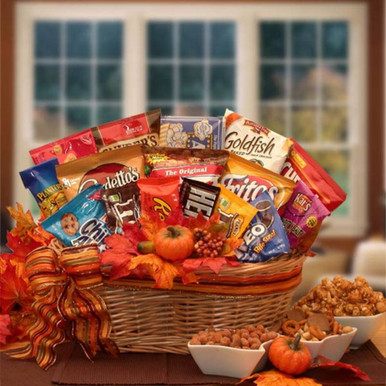 Fall Snack Attack Gift Basket