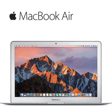 Apple® MacBook Air, 13.3", 8GB RAM, 128GB SSD, MQD32LL/A (2017 Release)