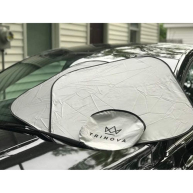 TriNova Universal Car Sun Shade Set with UV Protection (2-Pack)
