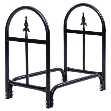 Heavy Duty 2 Ft Steel Firewood Log Rack
