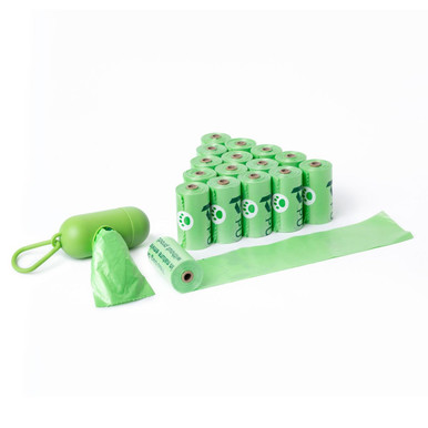 Biodegradable Dog Waste Bags with Dispenser by PURSUIT™ - 37 Rolls (555 Bags)
