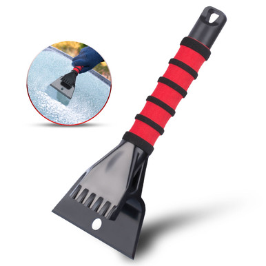 Ice Scraper & Crusher Tool for Ice & Snow Removal (2-Pack)
