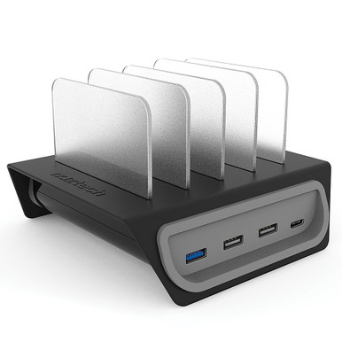 Naztech® 4-Port Adaptive Fast Charge Power Hub4™ Charging Station
