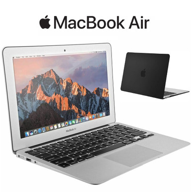 Apple® MacBook Air with Black Case, Intel Core i5, 128GB SSD, 13.3"