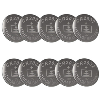 LiCB CR2032 3V Lithium Battery (10-Pack)