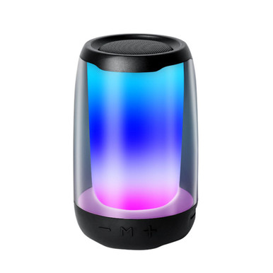 LED Bluetooth Speaker with 360-Degree Light Show