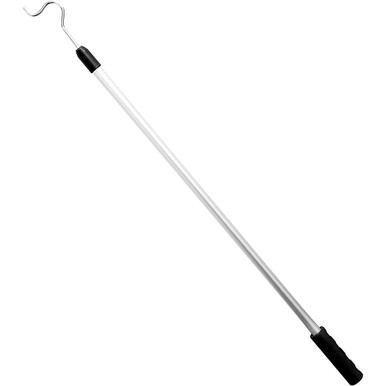 High-Reach Garment Hook Aluminum Retriever Pole